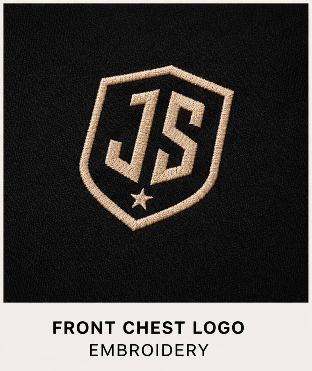 Front Chest Logo Embroidery